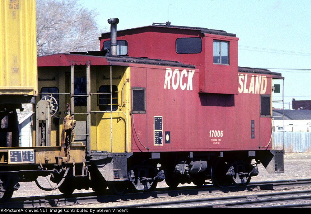 Rock Island WV caboose #17006